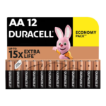 Patareid AA DURACELL Alkaline LR6 1,5V 12tk