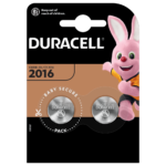 Patareid CR2016 DURACELL 2tk (tablett)