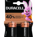 Patareid LR14/C DURACELL 1,5V 2tk