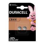Patareid LR44 DURACELL 2tk (tablett)