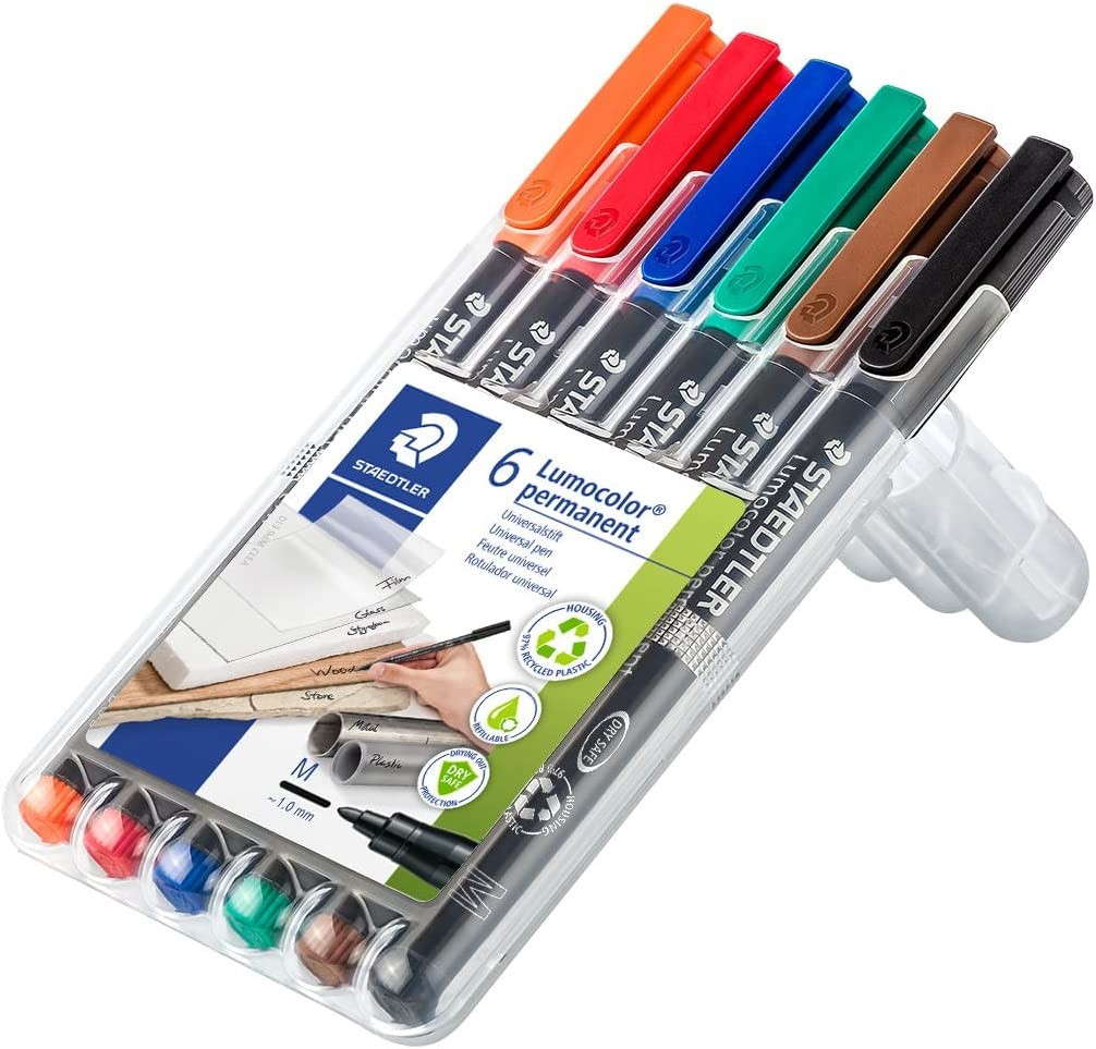 permanentne-marker-ohp-staedtler-lumocolor-317-m-1-0mm-6-varvi-komplekt-1-13 Permanentne marker OHP STAEDTLER Lumocolor 317 M 1,0mm 6 värvi komplekt - Pilt 1