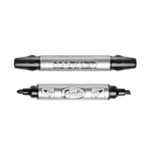 Permanentne marker FOROFIS kahe otsaga 1-5mm/3,0mm must