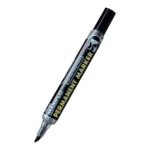 Permanentne marker PENTEL NLF60  2-4,5mm lõigatud ots must