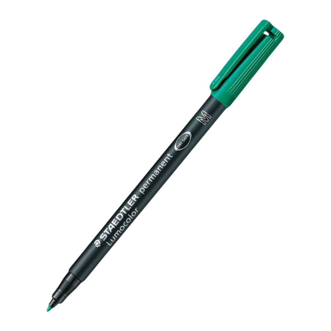Permanentne marker OHP STAEDTLER Lumocolor 318 F 0,6mm roheline - Pilt 1