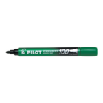 Permanentne marker PILOT 100 koonilise otsaga 1mm roheline