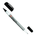 Permanentne marker SAKURA Identi-Pen kahe otsaga 0,4/1,0mm must