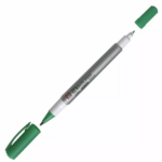 Permanentne marker SAKURA Identi-Pen kahe otsaga 0,4/1,0mm roheline