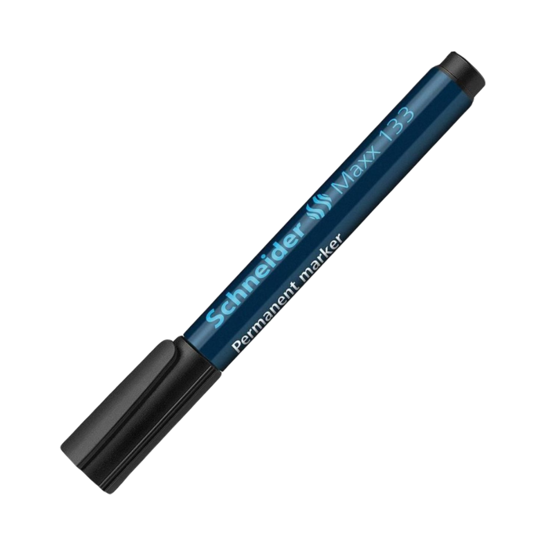 permanentne_marker_schneider_133_loigatud_otsaga_must_1-9 Permanentne marker SCHNEIDER 133 lõigatud ots 1-4mm must - Image 1