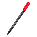 Permanentne marker STAEDTLER 8220-2 koonilise otsaga punane