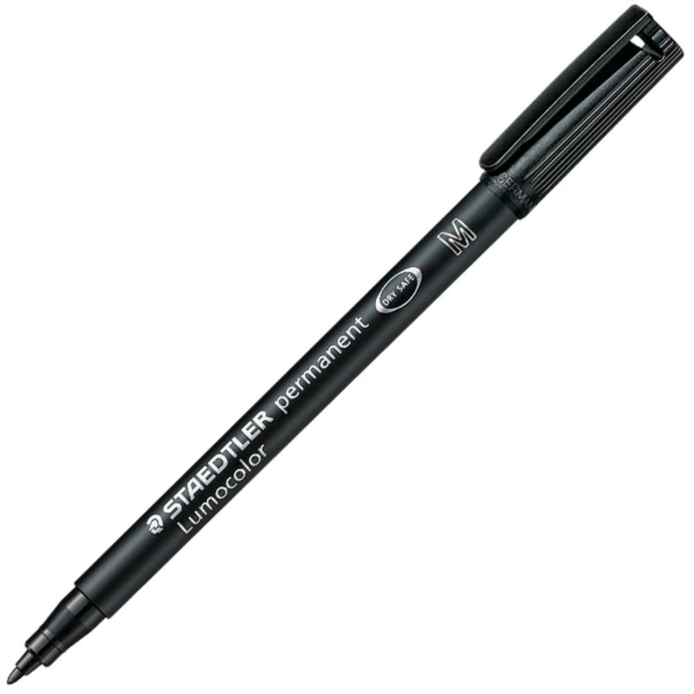 Permanentne marker OHP STAEDTLER Lumocolor 317 M 1,0mm must - Pilt 1