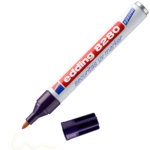 Permanentne UV marker EDDING 8280 koonilise otsaga 1,5-3mm valge