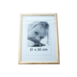 Pildiraam 21x30cm Line Natur naturaalsest puidust raamiga