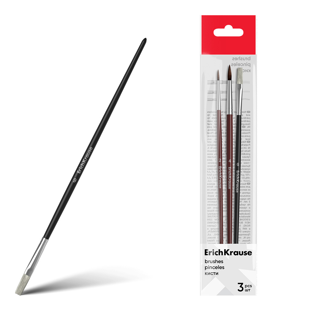 Pintslite komplekt ERICH KRAUSE 3tk - Pilt 1
