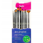 Pintslite komplekt FIORELLO 10 erinevat suurust pakis