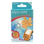 Plaastrid veekindlad AQUA SAFE erinevad suurused 24tk karbis