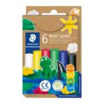 Plastiliin STAEDTLER 842 Jumbo Standard 6 värvi