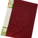 Plastmapp kummiga FORPUS Barocco A4 punane