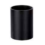 Pliiatsitops ümmargune must plastikust FORPUS