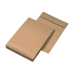 Postiümbrik lõõtsaga B4 (250x353x40mm) 130g pruun