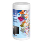 Puhastuslapid ekraanile niisutatud FOROFIS 50tk purgis