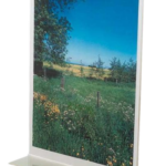 Reklaamalus lauale kahepoolne A6 T-jalal