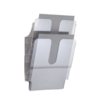 Reklaamalus seinale DURABLE FLEXIPLUS A4 vertikaalne läbipaistev