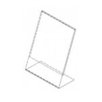 Reklaamalus lauale A4 L-jalal vertikaalne