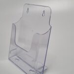 Reklaamalus lauale/seinale A5 1-taskuga (tugijala ja kruviaukudega)