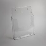 Reklaamalus seinale A4 1-taskuga läbipaistev