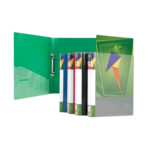 Rõngaskaaned A4 20mm 2r esikaanel kiletasku FOROFIS punane