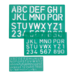 Šablooni komplekt LINEX 8500S 10/20/30mm