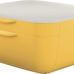 Sahtliboks lauale LEITZ Cosy 2-sahtlit kollane