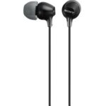 SONY EX15LP, must - Kõrvasisesed kõrvaklapid