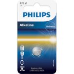 Patareid PHILIPS A76 1.5 V Alkaline (LR44 / LR1154)