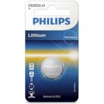 Patareid PHILIPS CR2025 3 V Lithium