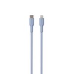 Puro SOFT, USB-C, Lightning, 1,5 m, helesinine - Kaabel