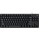 Logitech G413 TKL SE, US, must - Mehaaniline klaviatuur
