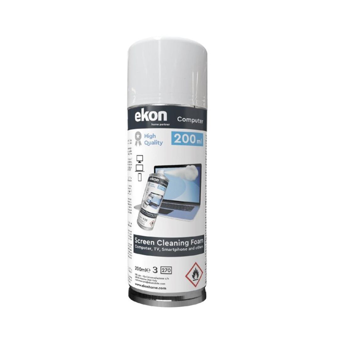 sm_369962_k_1_ecsprayfoam200ml-5 EKON Screen Cleaning Foam, 200 ml - Ekraanipuhastusvahend - Image 1