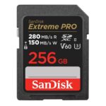 SanDisk Extreme Pro, UHS-II, SDXC, 256 GB, must - Mälukaart