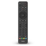 Hama 4-in-1 Universal TV Remote Control, must - Universaalne juhtimispult