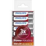 Patareid PHILIPS LR03P AAA Power Alkaline (20 tk)