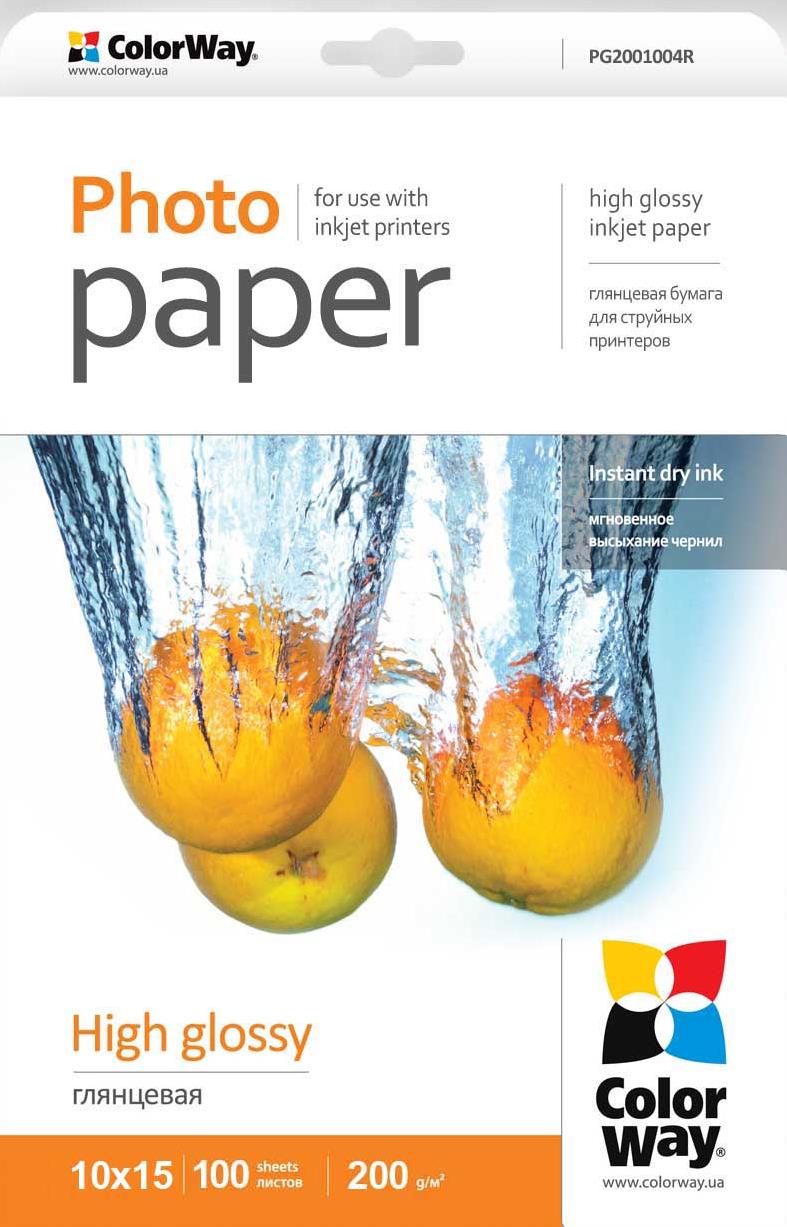 sm__k_1_pg2001004r-1 ColorWay 10x15, 200 g/m², 100 lehte, läikiv - Fotopaber - Image 1
