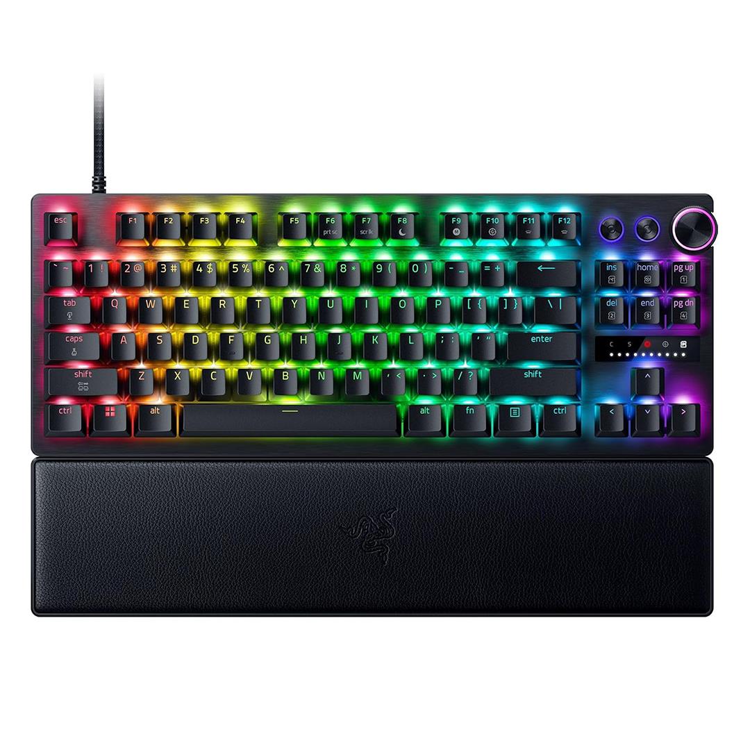sm__k_1_rz03-05520100-r3m1-3 Razer Huntsman V3 Pro 8 KHz TKL, US, must - Klaviatuur - Image 1