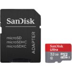 MicroSDXC mälukaart SanDisk Ultra + adapter (32 GB)
