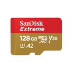 SanDisk Extreme, UHS-I, microSD, 128 GB - Mälukaart ja adapter