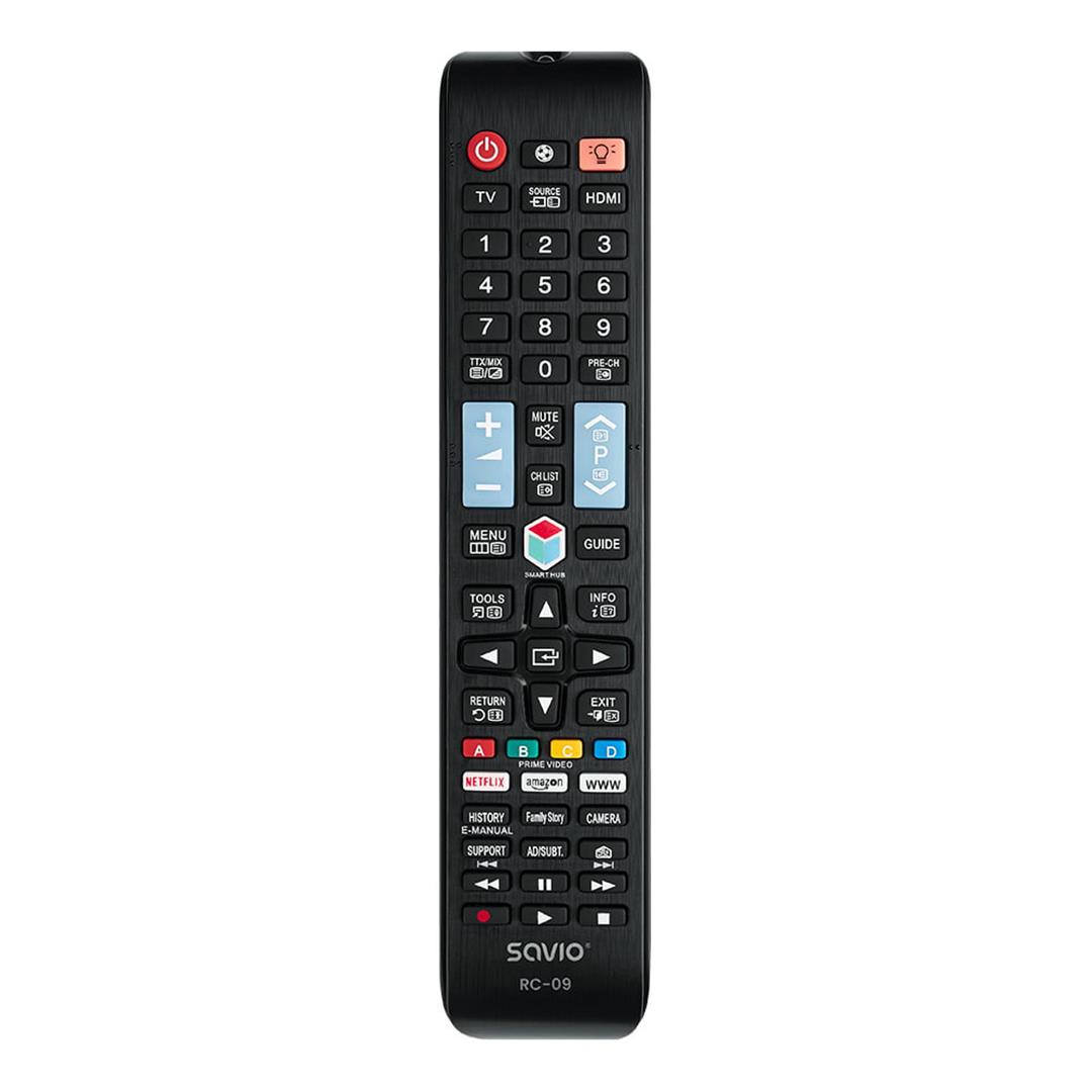 sm__k_1_tvpusarc09-5 Savio RC-09, Samsung TV, must - Teleri asenduspult - Pilt 1