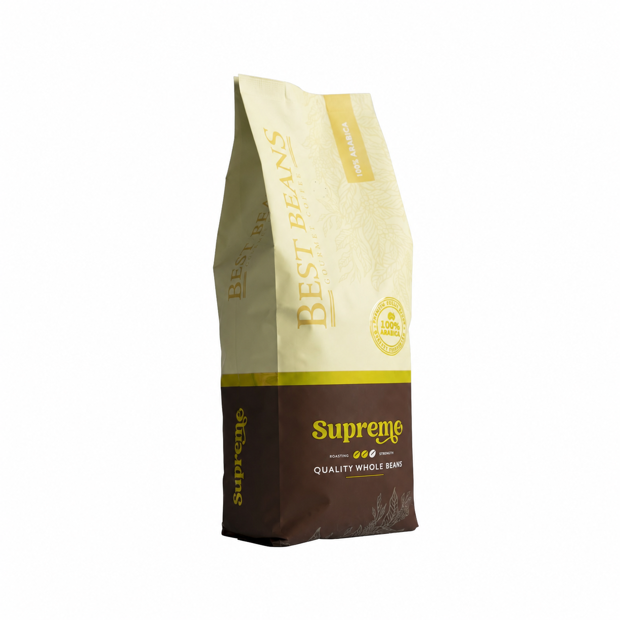 supreme-ilma-1000g-3 Kohvioad BEST BEANS Gourmet Coffee Supreme 0.9kg - Pilt 1