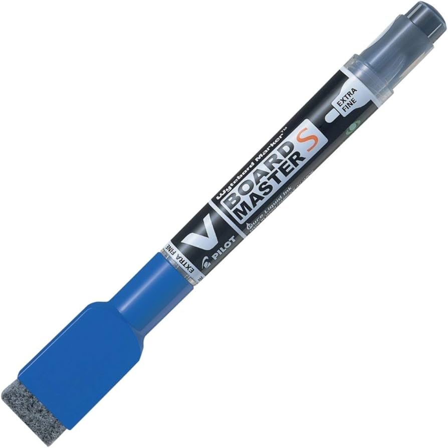 Tahvlimarker PILOT BeGreen V-Board Master S magneti ja kustutajaga EF sinine - Pilt 1