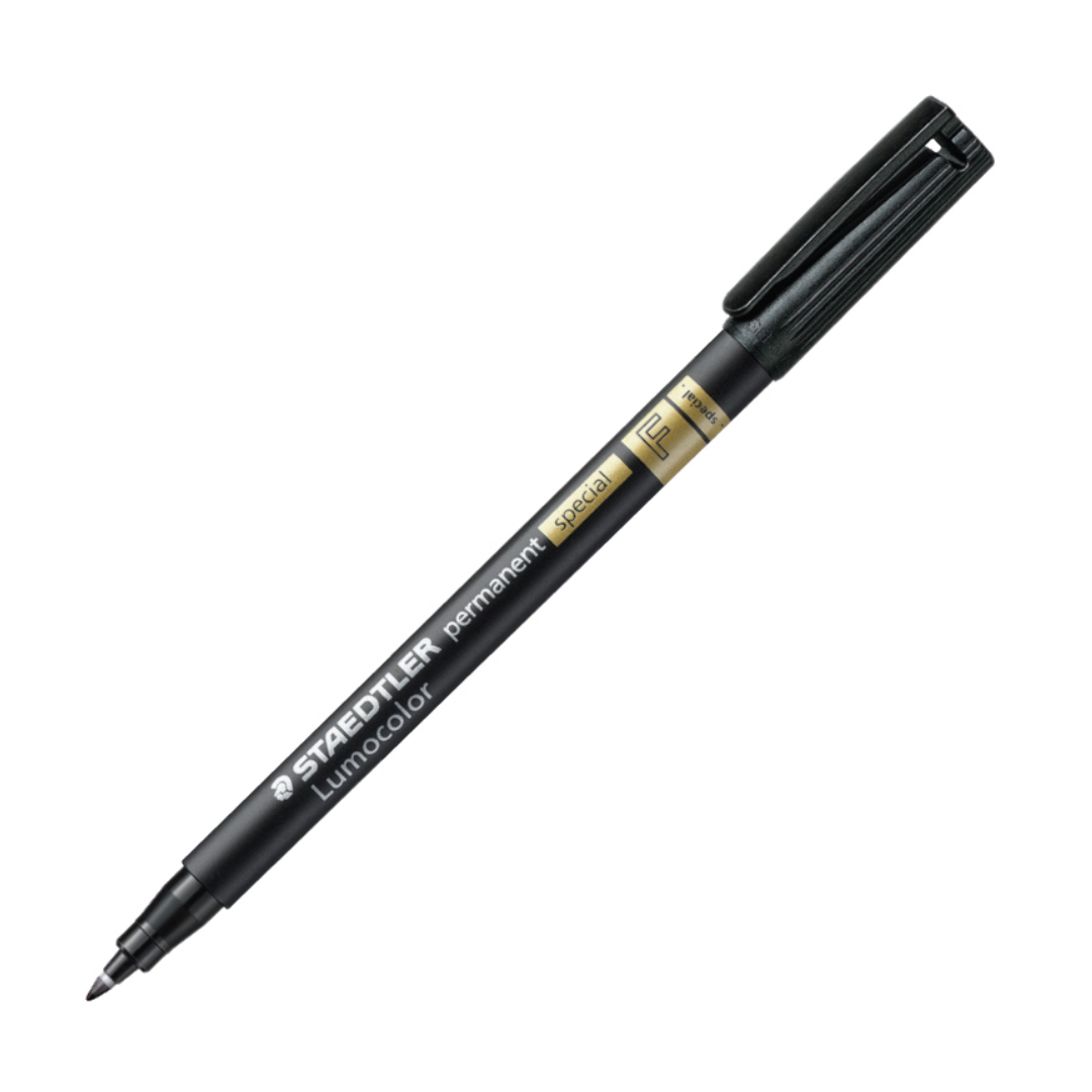 Permanentne marker STAEDTLER Lumocolor Special 319 F 0,7mm must - Pilt 1