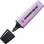 Tekstimarker STABILO Boss pastelne lilla